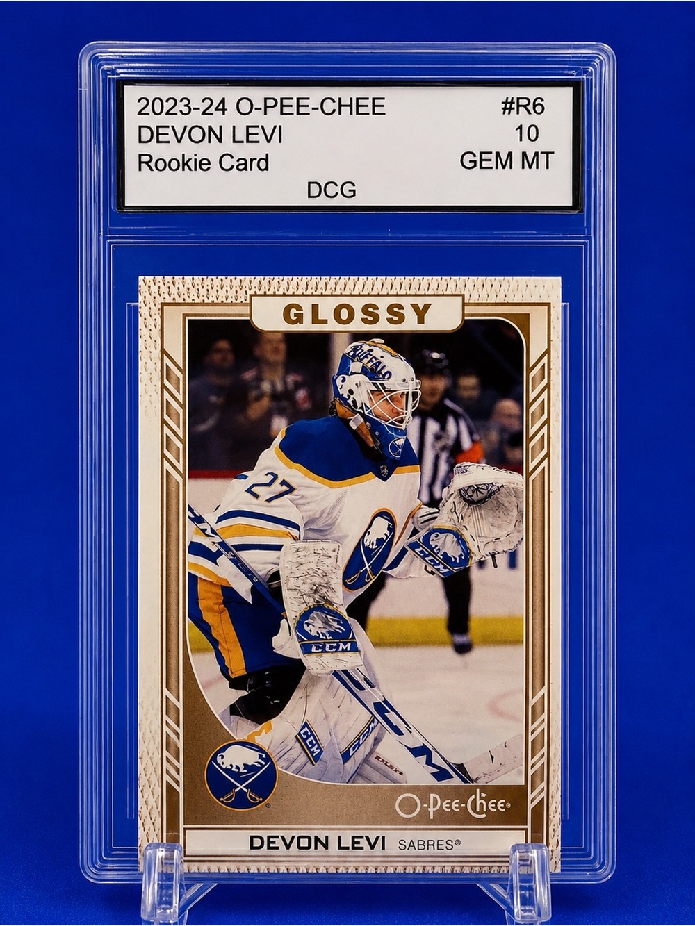 Devon Levi Rookie Card - Buffalo Sabres